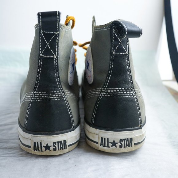 Chuck Taylor All Star Hi Top Soft Leather Boots - Picture 7 of 9